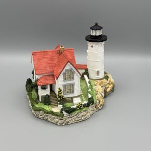 1994 Cape Neddick ME Nubble #141 Harbour Lights Signed B Younger 95 Nautical